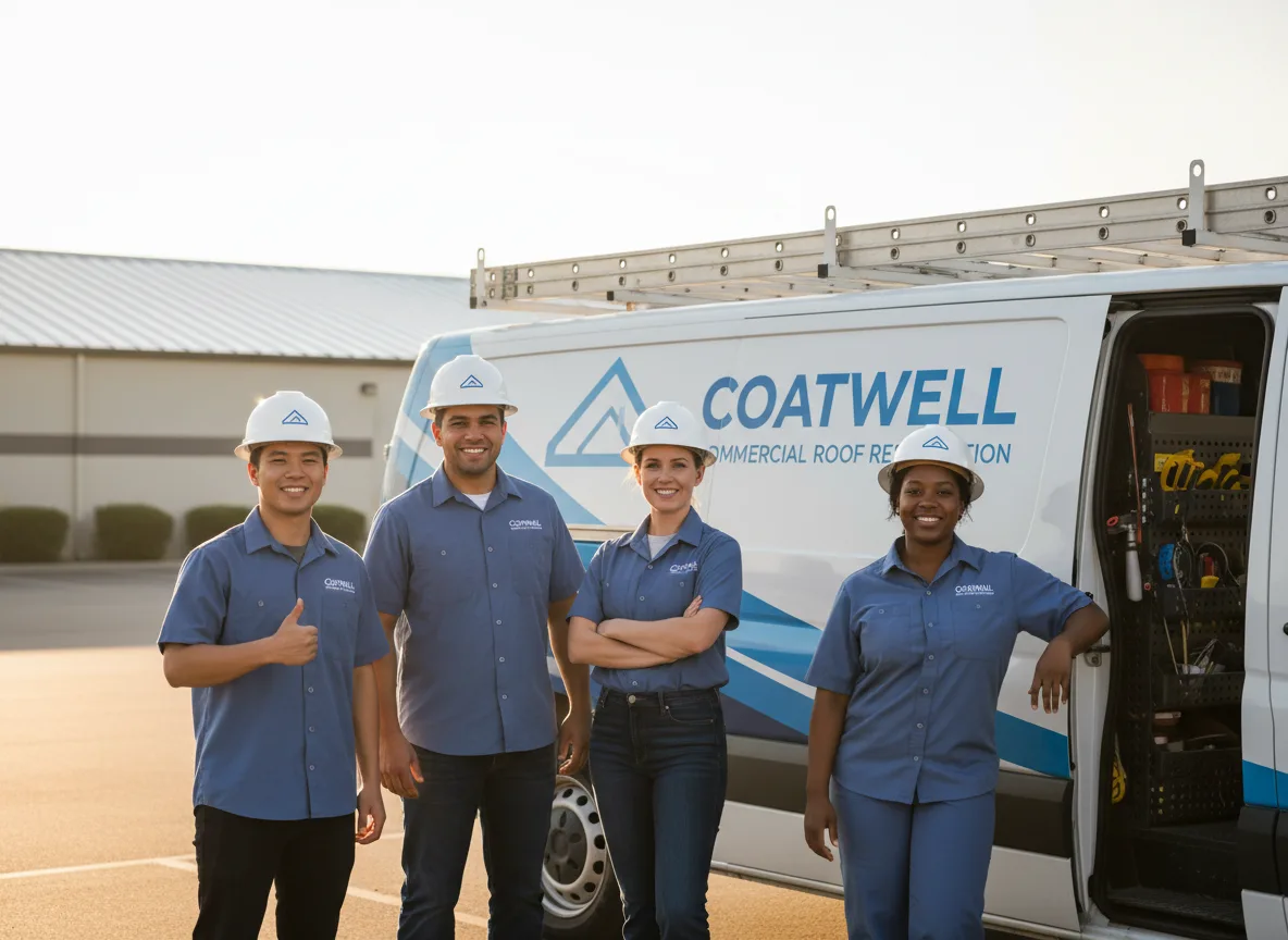 Commercial roof coating company in Bradshaw, WV